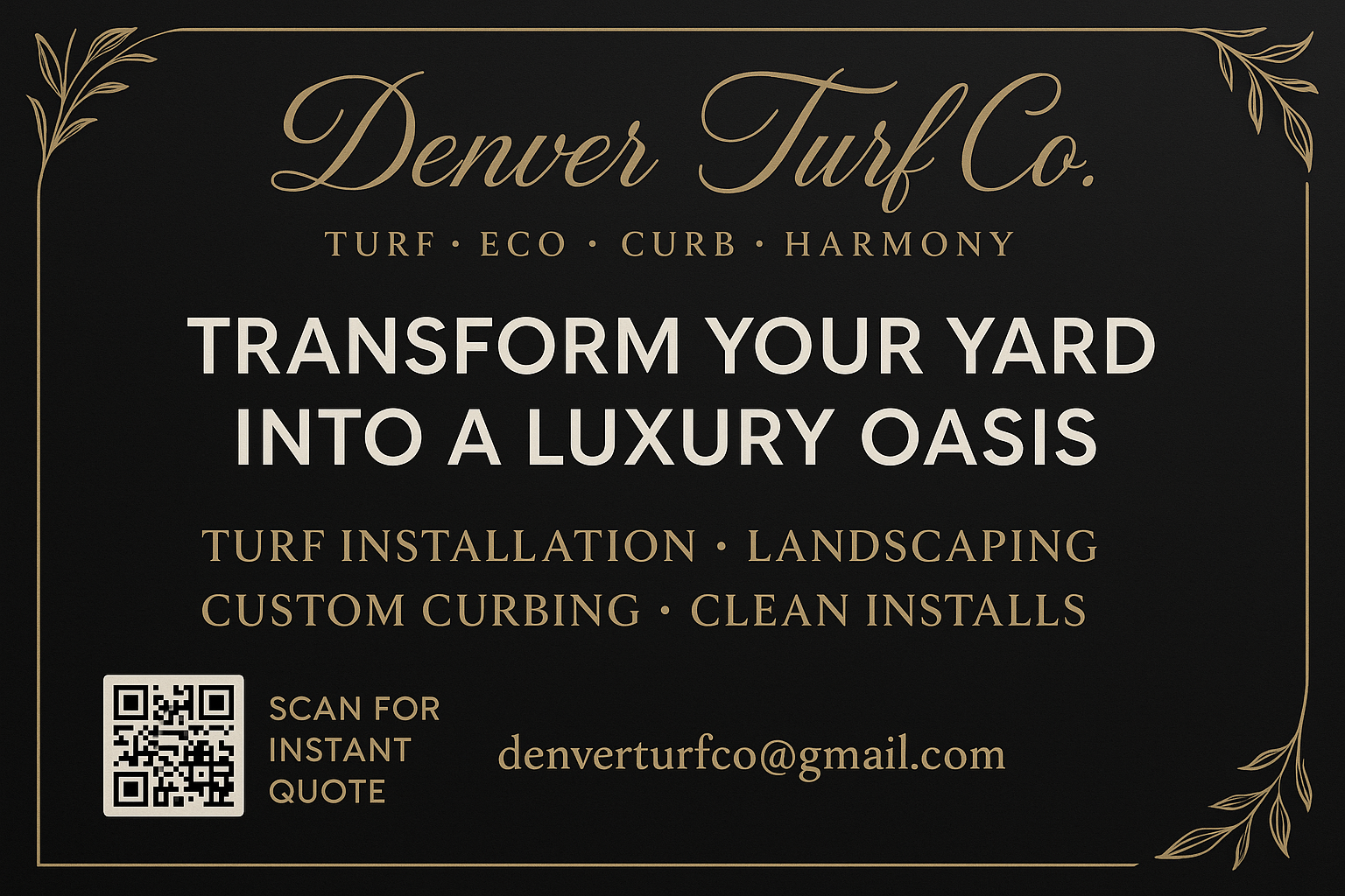 Denver Turf Co. Services